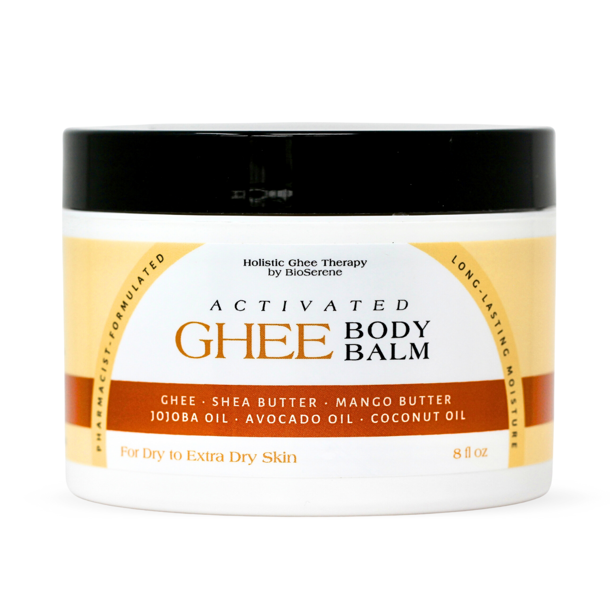 Activated Ghee Body Balm - Extra Dry Skin Moisturizer For Sensitive Skin