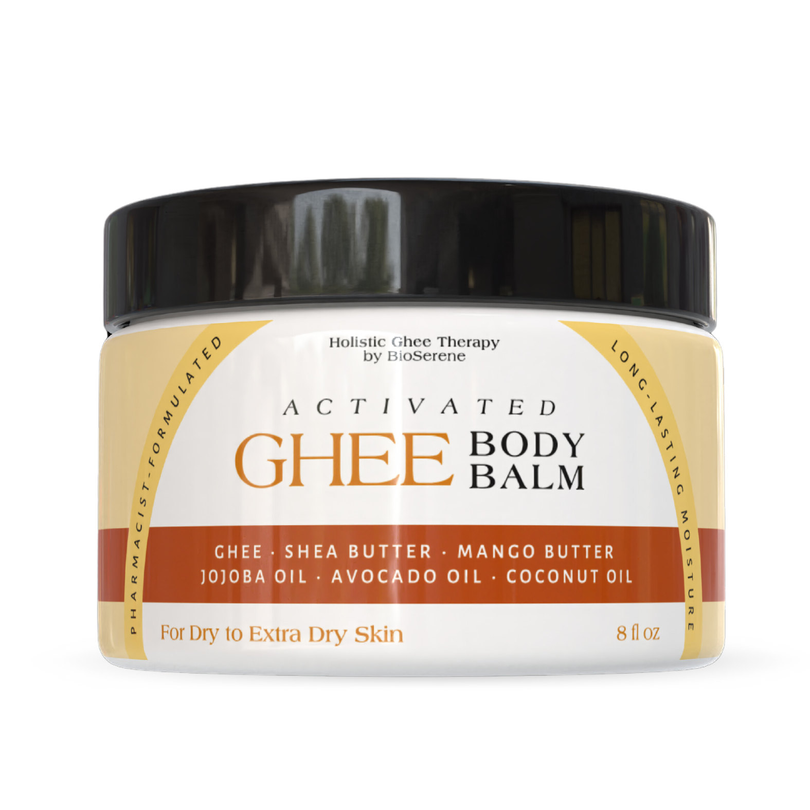 Activated Ghee Body Balm - Extra Dry Skin Moisturizer For Sensitive Skin